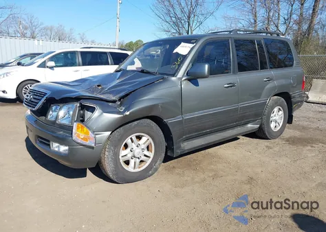 2000 Lexus Lx 470 z USA, uszkodzony, nr VIN JT6HT00W3Y0093694